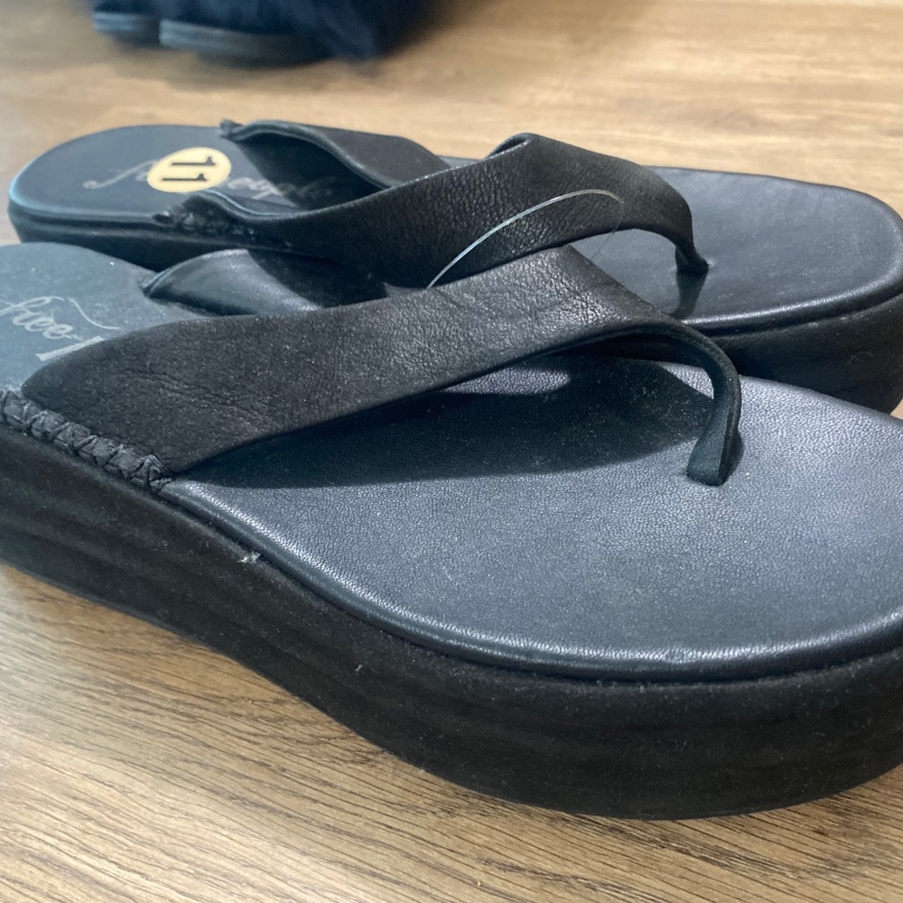 Free People platform sandals